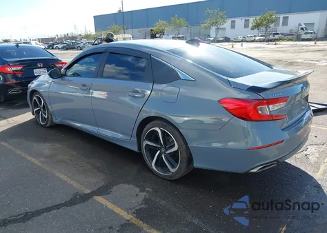 2021 Honda Accord Sport Special Edition из США, поврежденный, VIN 1HGCV1F47MA110589